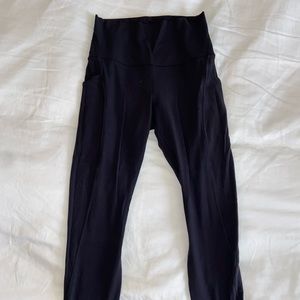 Lululemon Align 25” Pant with Pockets Black Size 6